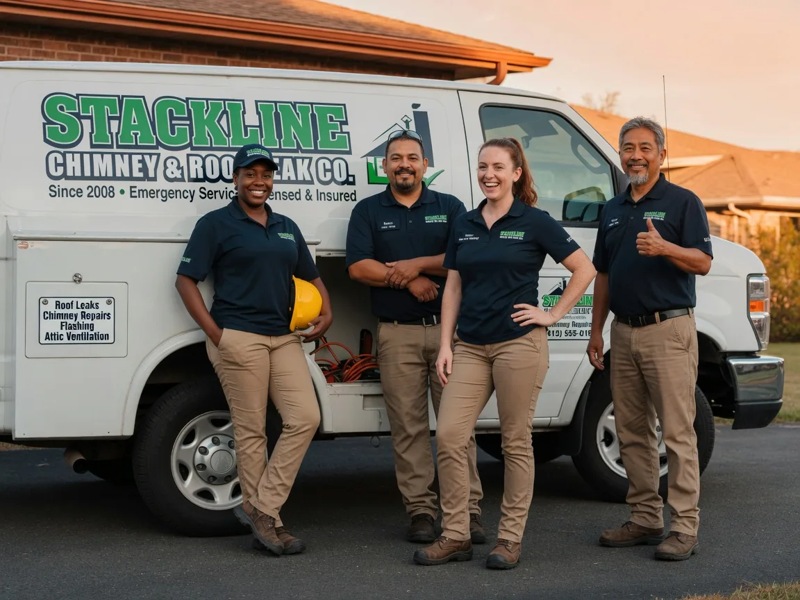 Chimney flashing repair company in Elkhart, KS